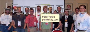 annotated picture of bloggers