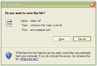 download dialog in ie