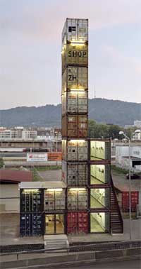 freitag bags store in zurich from the front