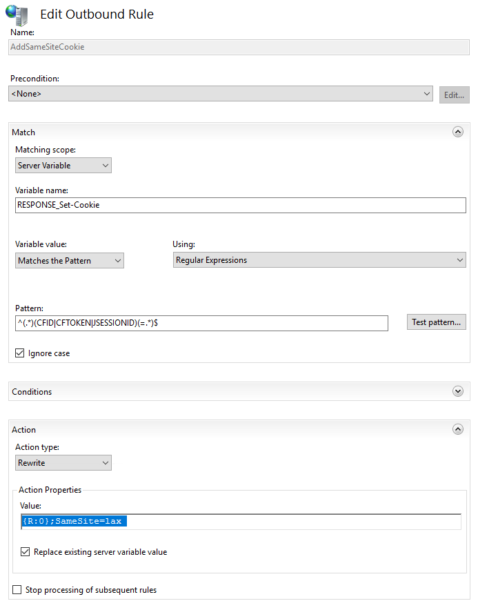 How to add IIS Same Site Cookies in IIS samesite cookies in iis