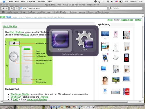 QuickSilver Launcher QuickSilver ScreenShot