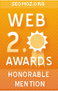 SEOmoz Web 2.0 Awards - Honorable Mention