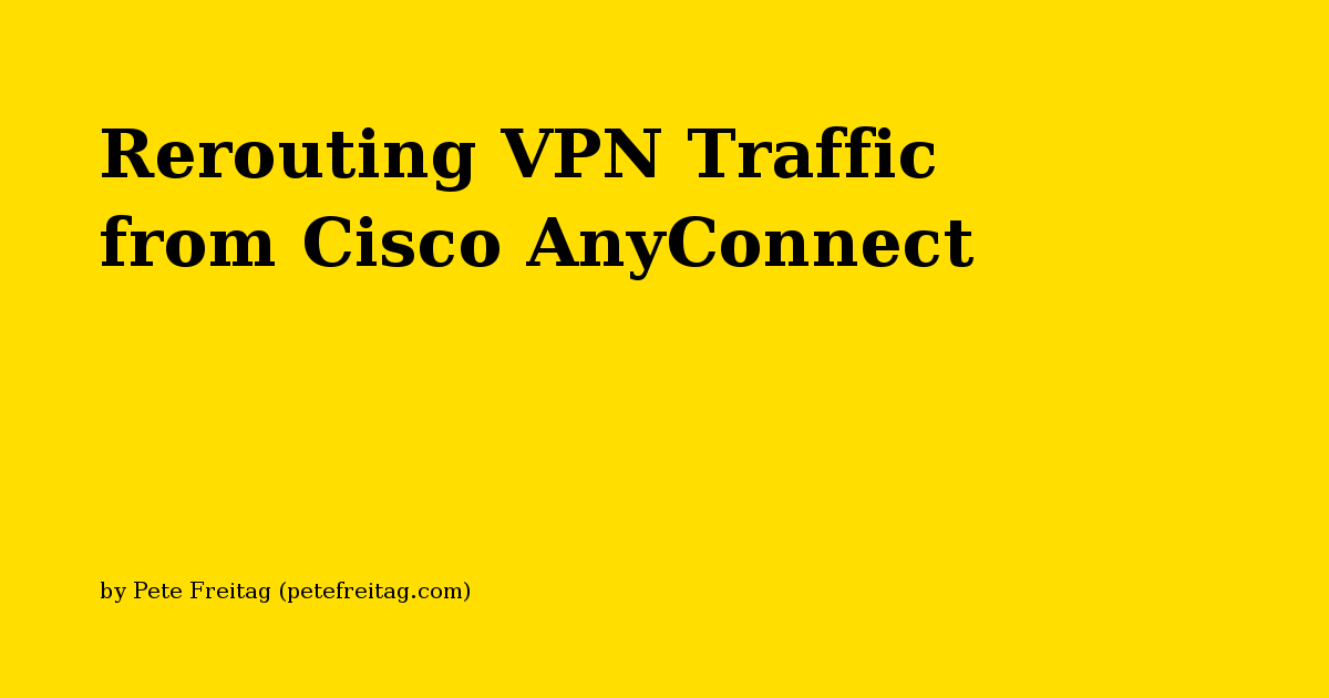cisco asa redirect vpn traffic blocked